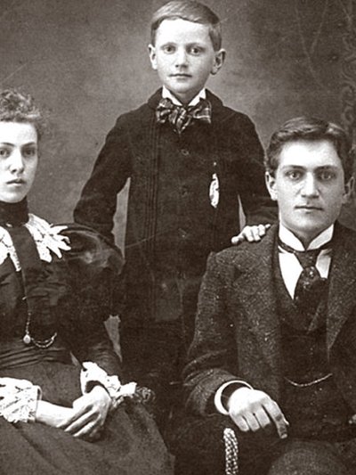 Edith, Burton & J. Edwin Baxter